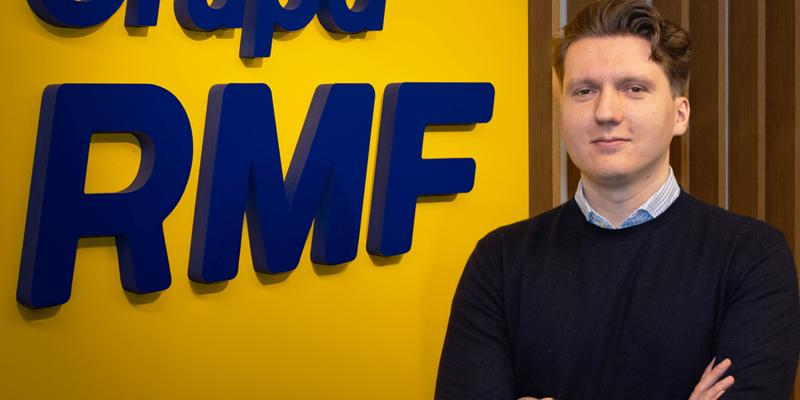 Jakub Rybski - reporter RMF FM
