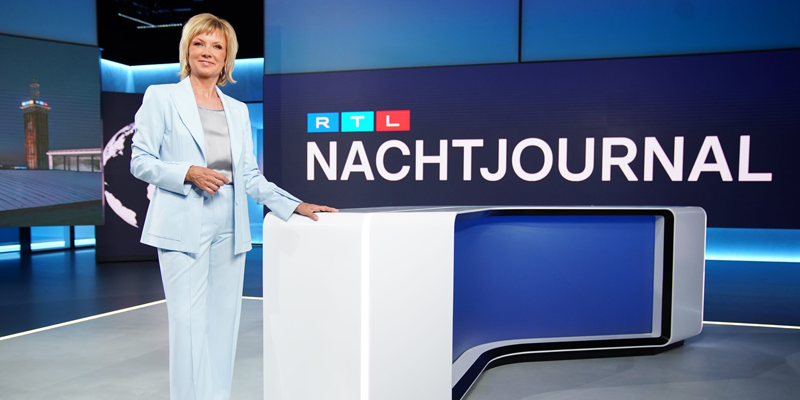 Prezenterka RTL Nachtjournal Ilka Essmüller | Foto: RTL 