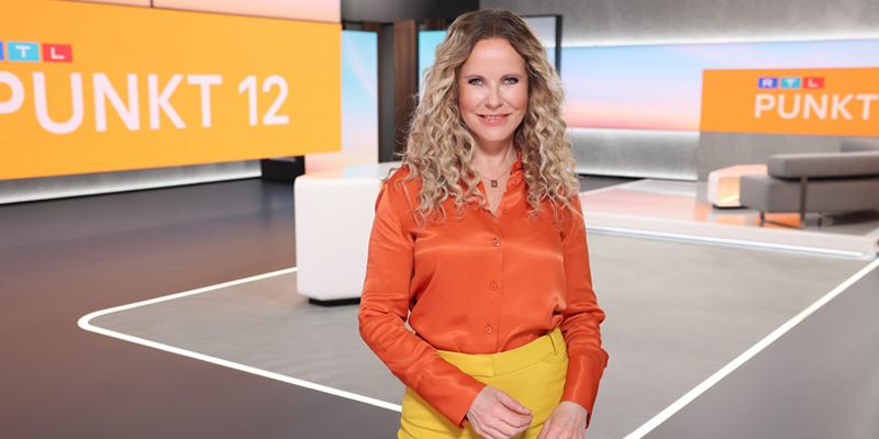 Prezenterka Punktu 12 Katja Burkard  | Foto: RTL 
